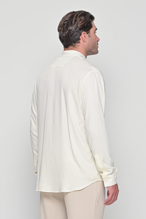 Notched Neck Shirt